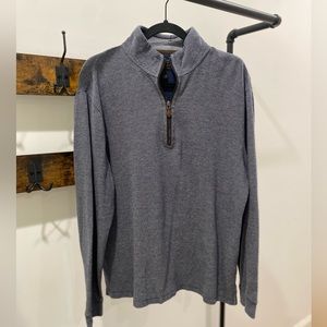 JOS. A BANK | Men’s Pullover, 1/4 Zip, 100% Cotton, Size Medium